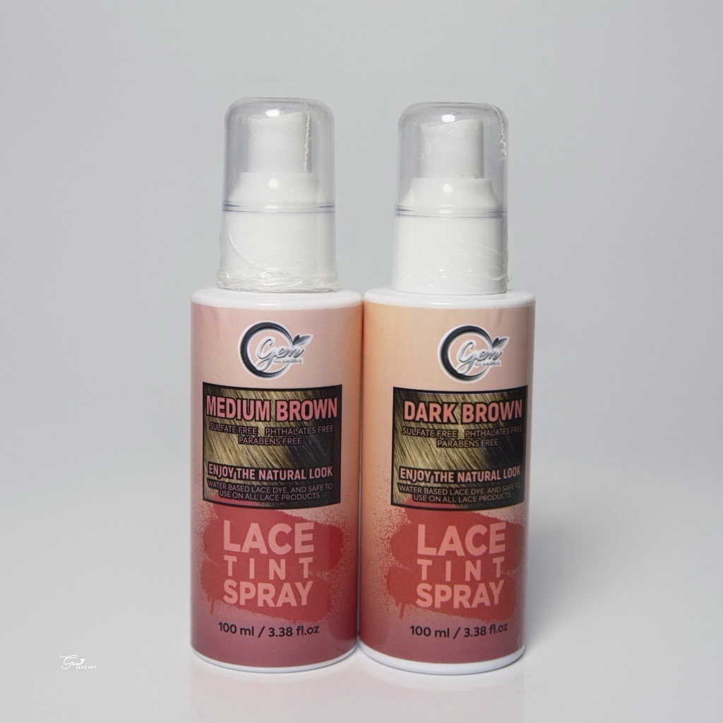 lace tint spray (medium  brown)